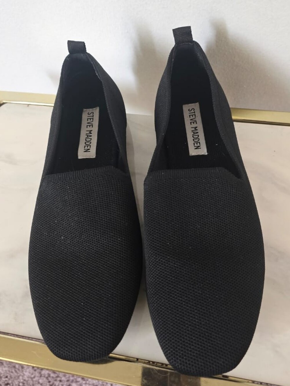 Steve Madden Black Women's Slip-On Loafers